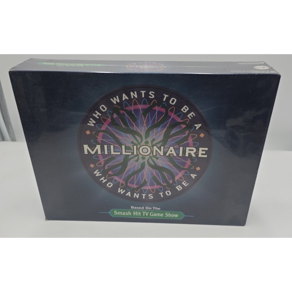 WHO WANTS TO BE A MILLIONAIRE 2000 Pressman FAMILY BOARD GAME Sealed New